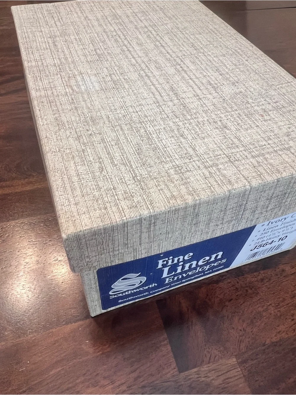 Southworth Fine Linen Envelopes Box -